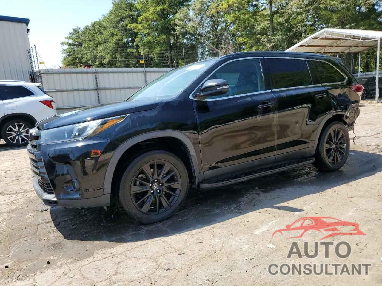 TOYOTA HIGHLANDER 2019 - 5TDJZRFH9KS729657