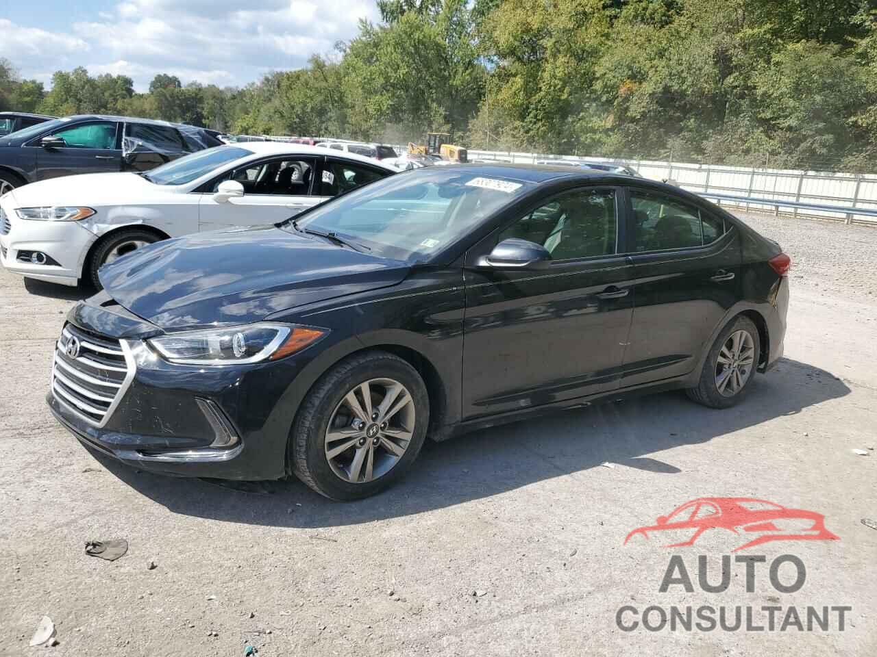 HYUNDAI ELANTRA 2018 - KMHD84LF9JU470289