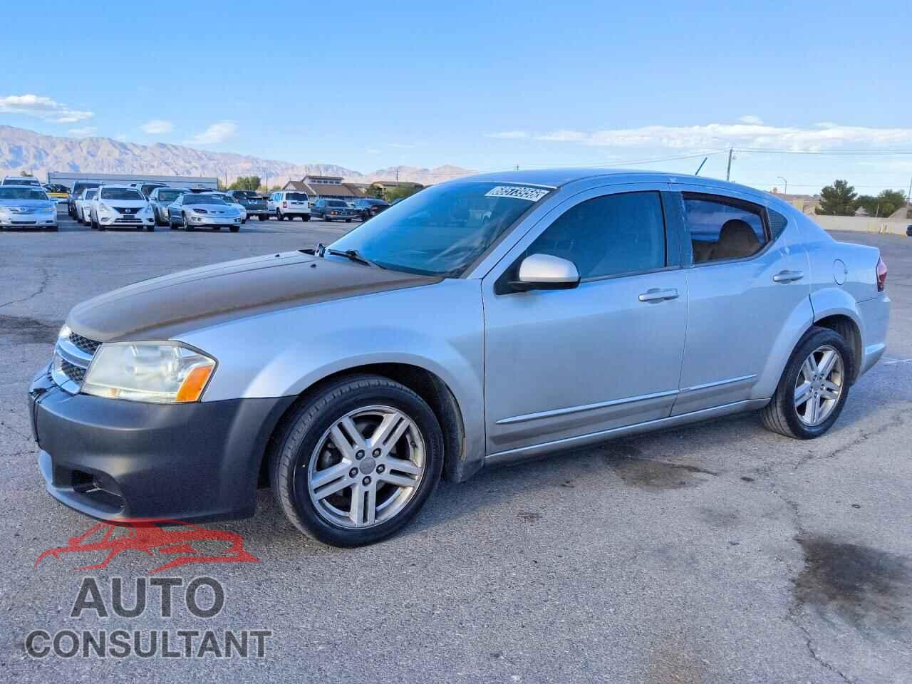 DODGE AVENGER 2012 - 1C3CDZCB0CN167702