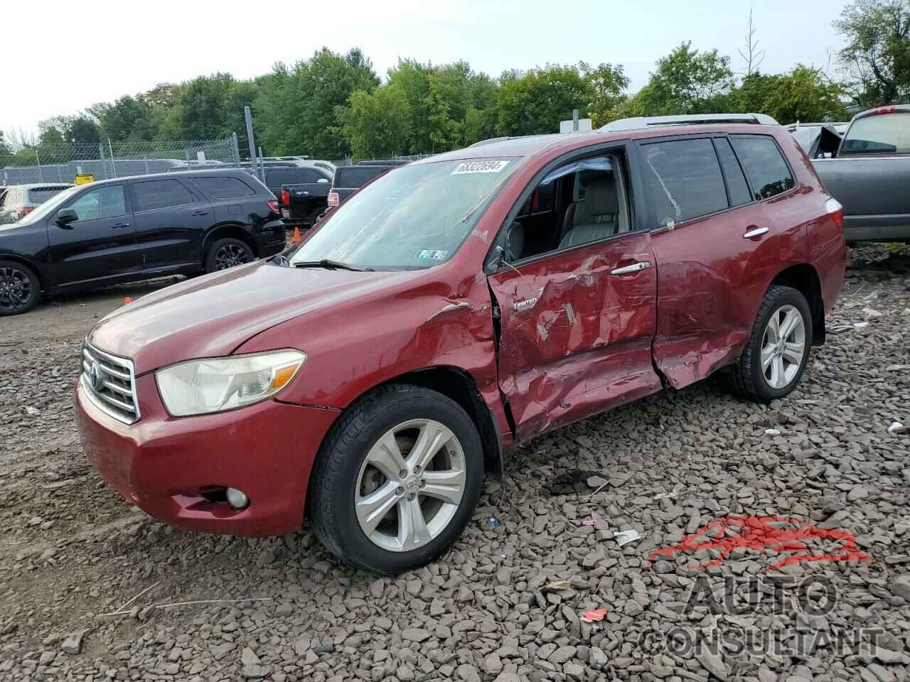 TOYOTA HIGHLANDER 2009 - JTEES42A492146489