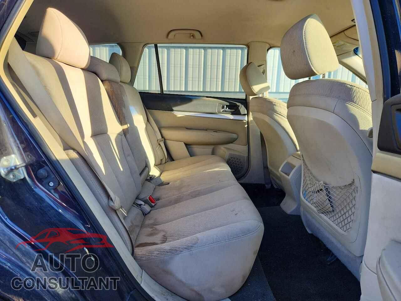 SUBARU OUTBACK 2012 - 4S4BRCBC6C3283073