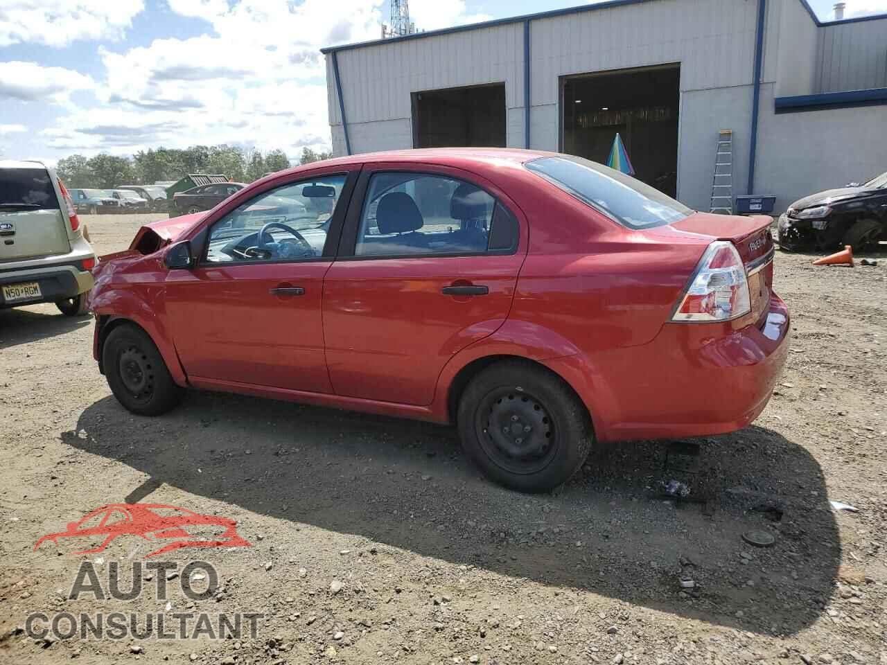 CHEVROLET AVEO 2011 - KL1TD5DEXBB225237