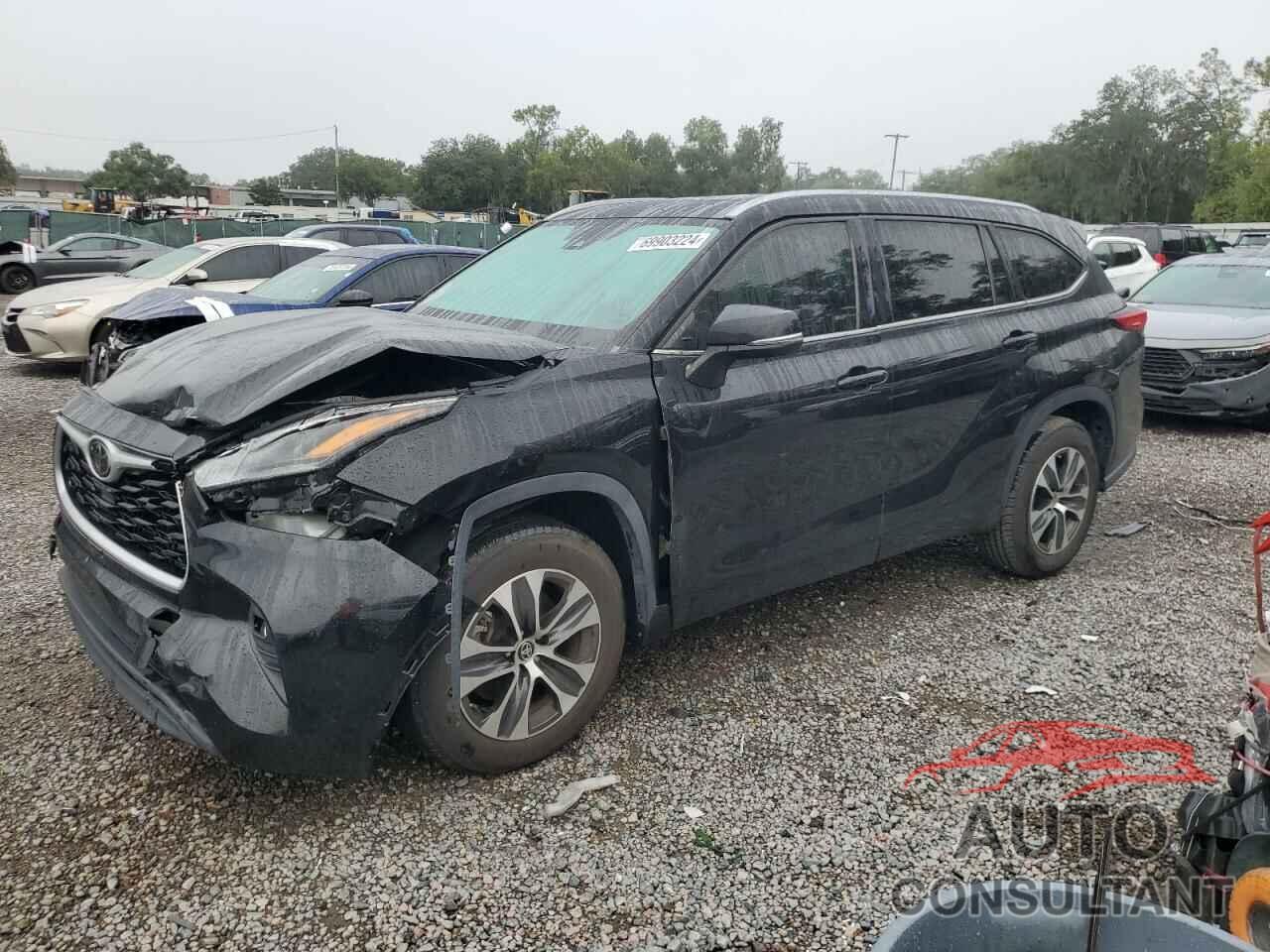 TOYOTA HIGHLANDER 2021 - 5TDGZRAH9MS033613