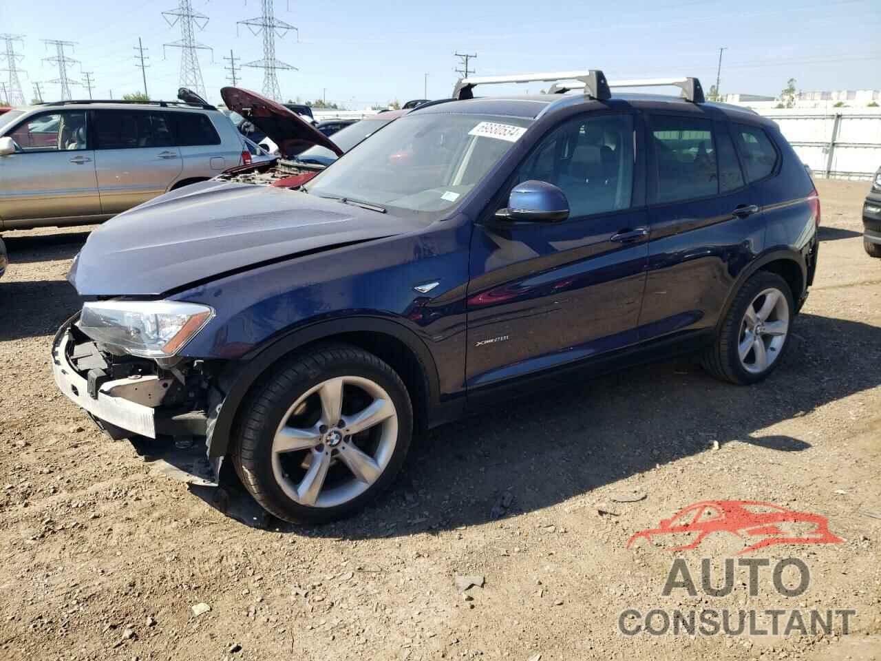 BMW X3 2017 - 5UXWX9C5XH0D98607