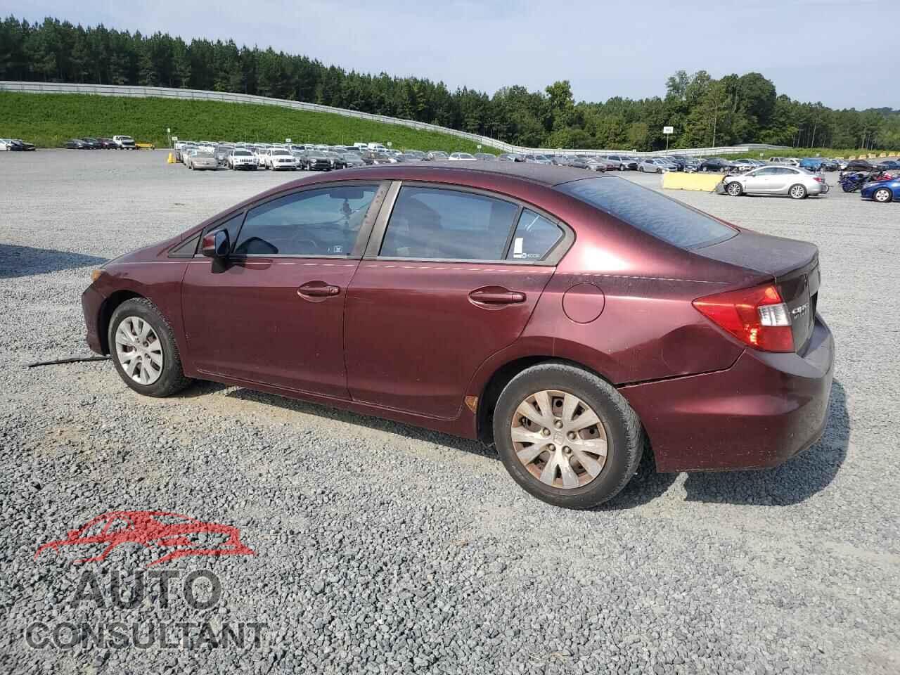 HONDA CIVIC 2012 - 19XFB2F55CE042727