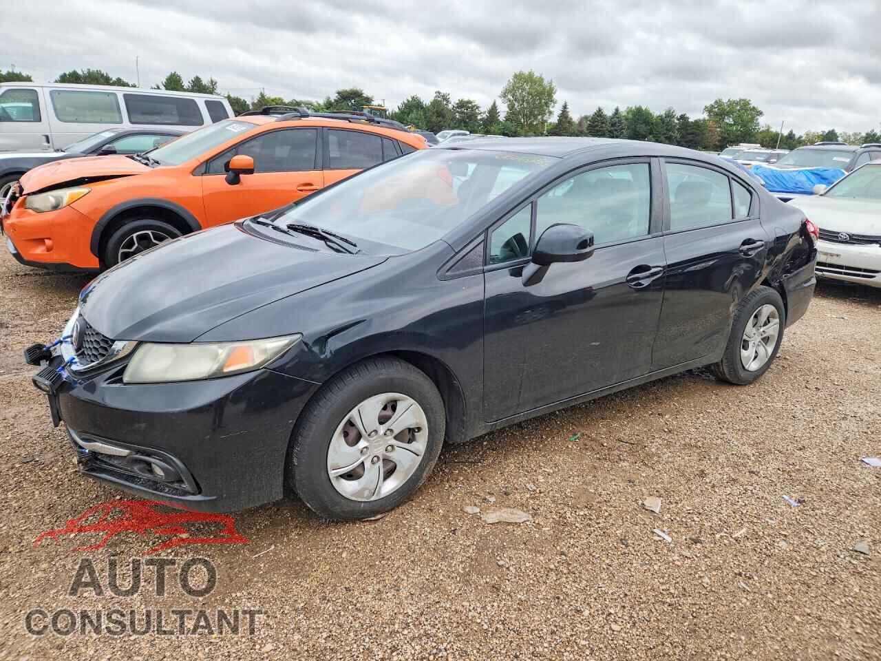 HONDA CIVIC 2013 - 19XFB2F52DE038622