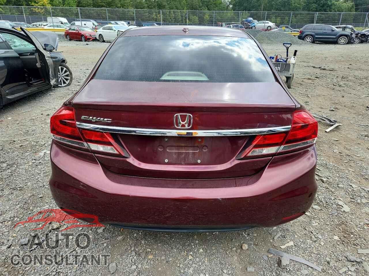 HONDA CIVIC 2013 - 19XFB2F87DE247106