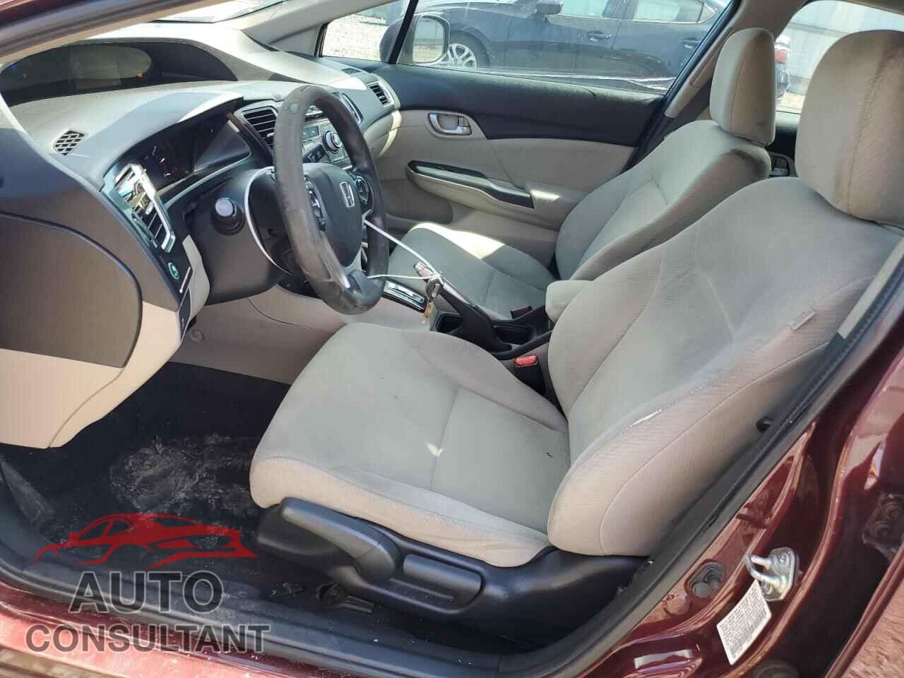 HONDA CIVIC 2013 - 19XFB2F5XDE068726