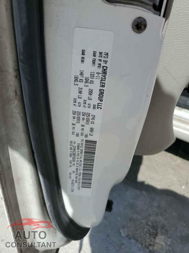 DODGE CARAVAN 2011 - 2D4RN4DG9BR769308