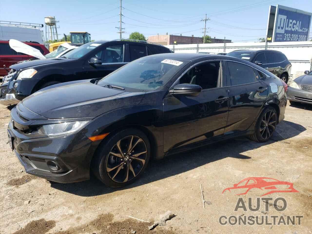 HONDA CIVIC 2019 - 2HGFC2F88KH590670