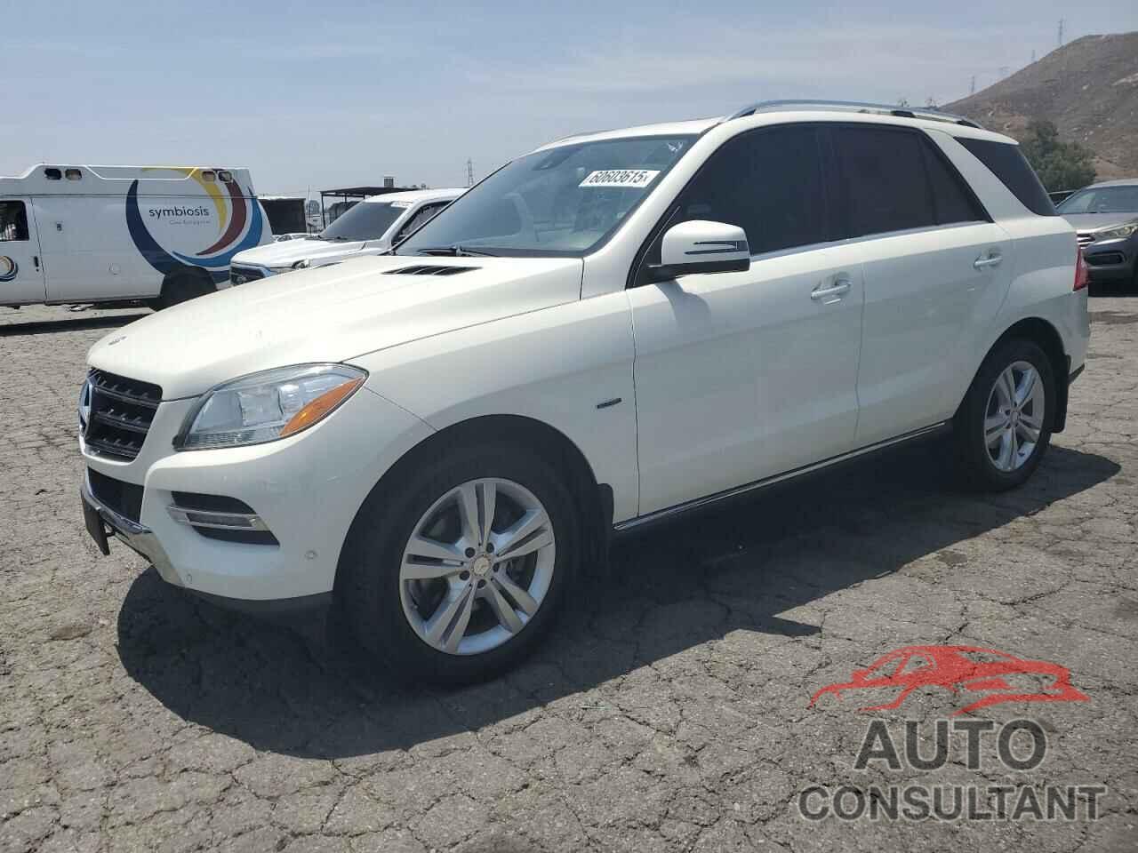 MERCEDES-BENZ M-CLASS 2012 - 4JGDA5HB3CA059667