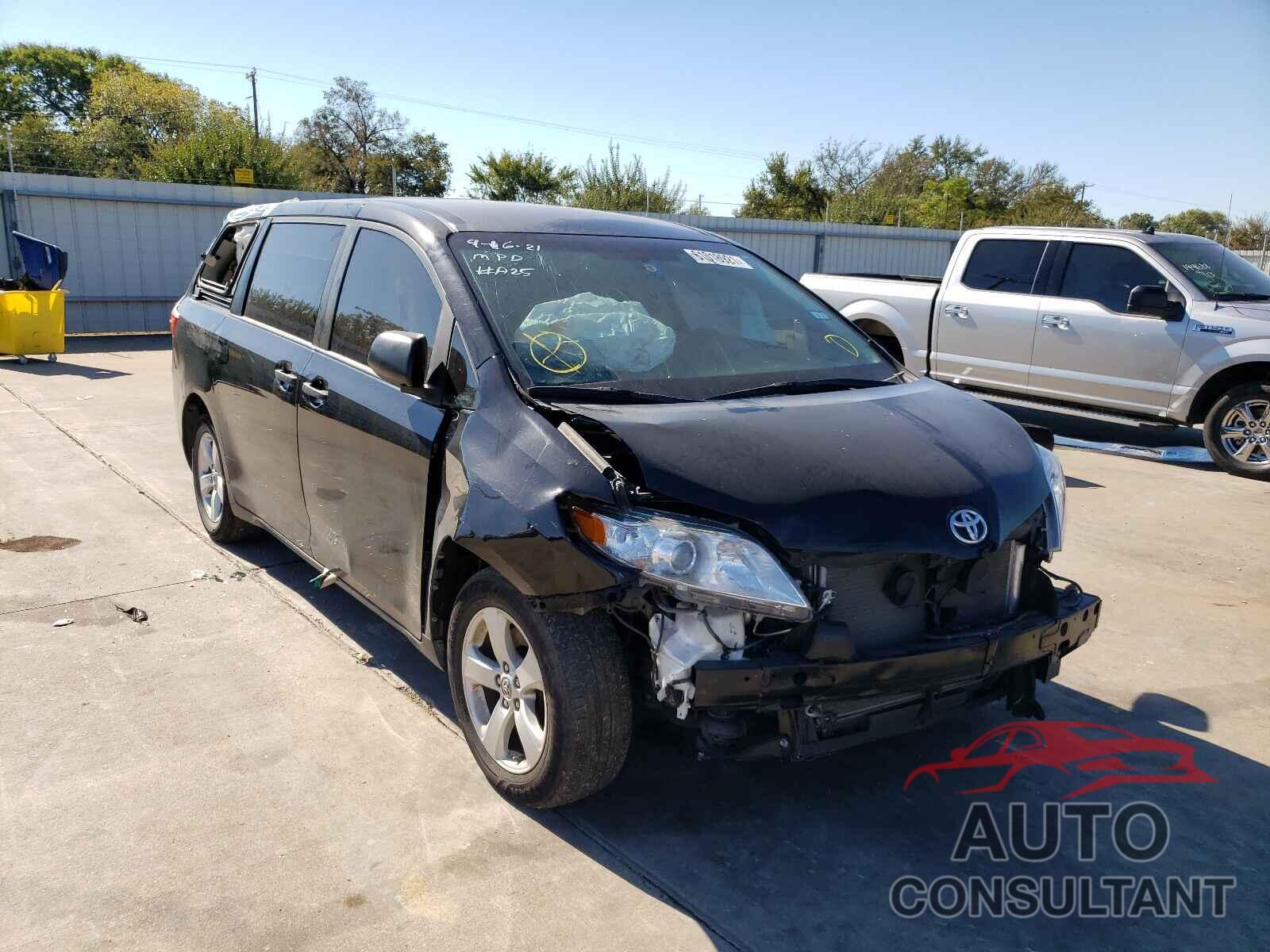 TOYOTA SIENNA 2017 - 5TDZZ3DC7HS884191