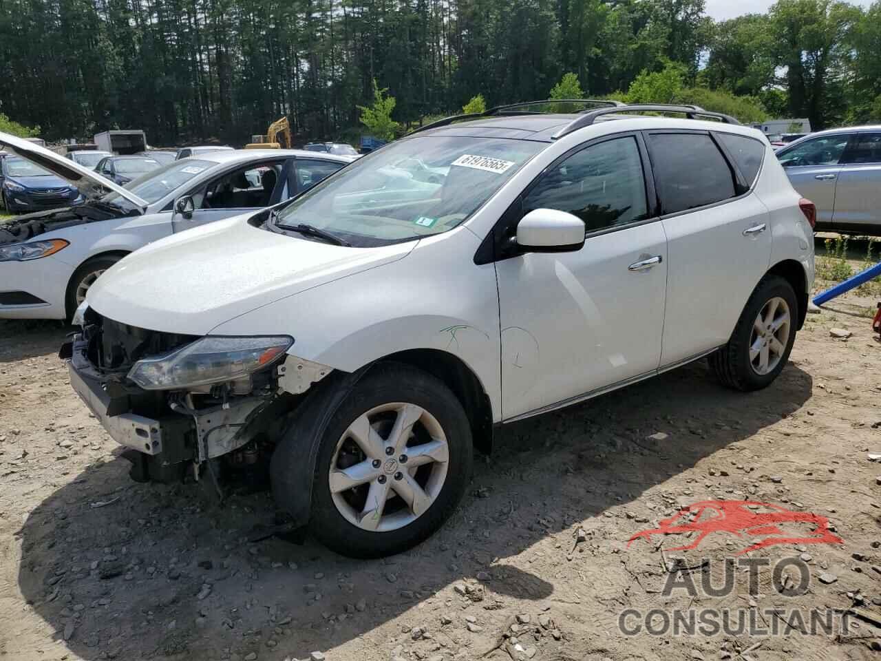 NISSAN MURANO 2010 - JN8AZ1MW9AW138721