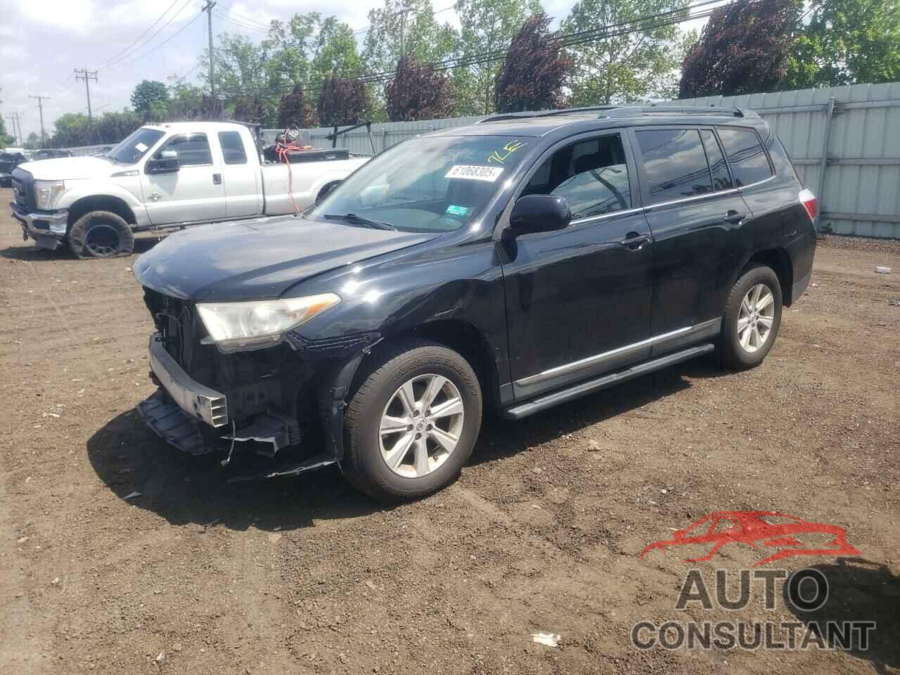 TOYOTA HIGHLANDER 2012 - 5TDBK3EH6CS124794
