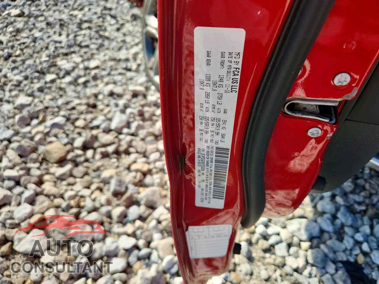 DODGE JOURNEY 2017 - 3C4PDDGG9HT553290