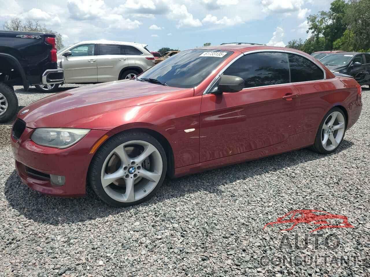 BMW 3 SERIES 2011 - WBADX7C5XBE580213