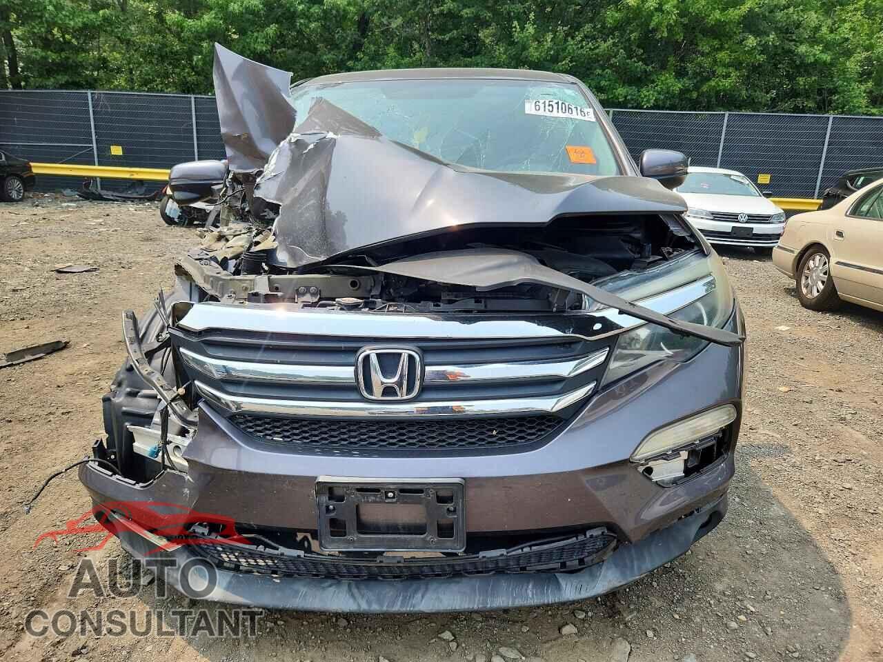HONDA PILOT 2017 - 5FNYF6H38HB021999
