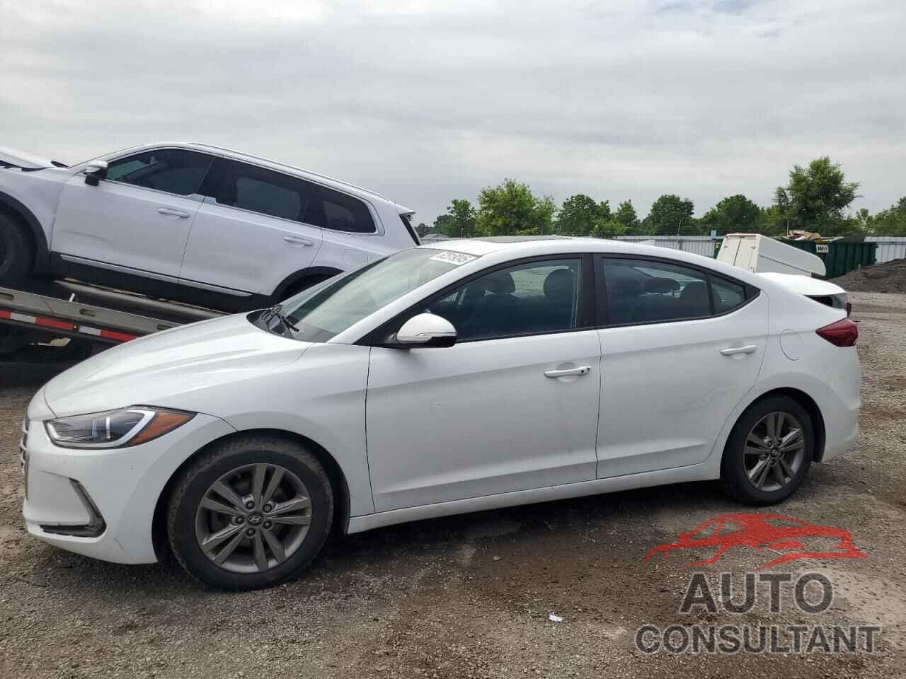 HYUNDAI ELANTRA 2018 - KMHD84LF7JU720080