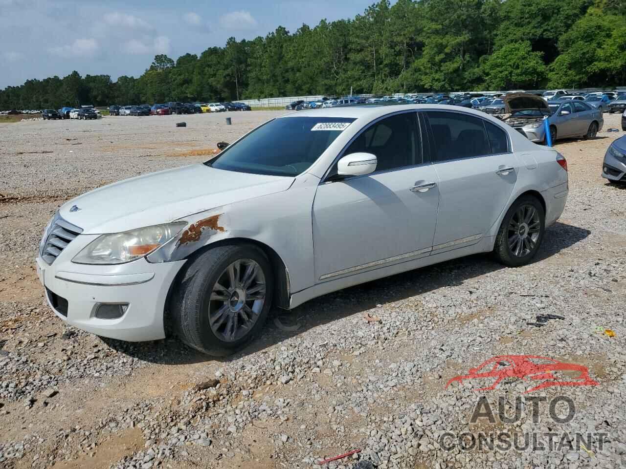 HYUNDAI GENESIS 2010 - KMHGC4DFXAU071403