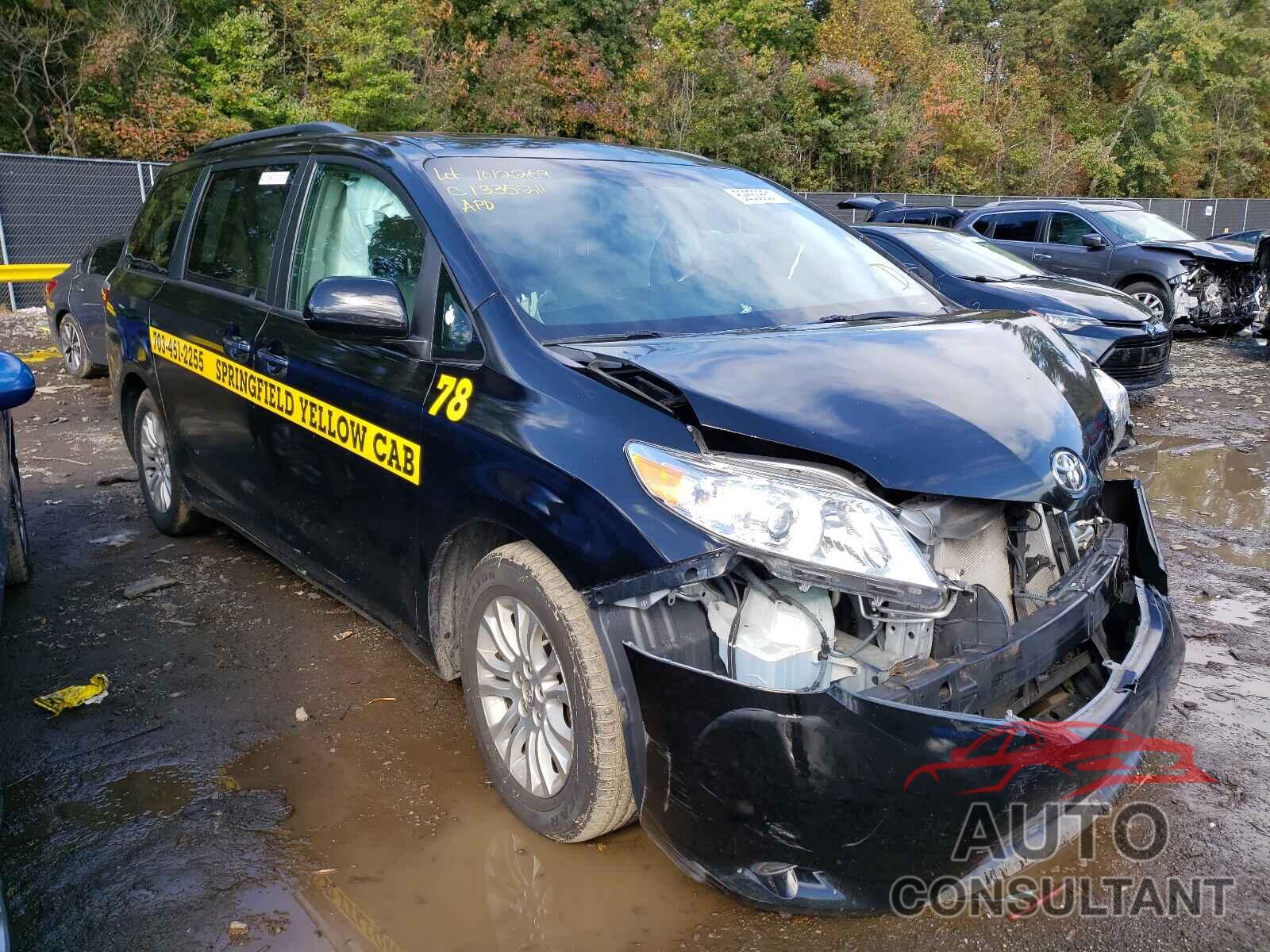 TOYOTA SIENNA 2016 - 5TDYK3DC0GS738326