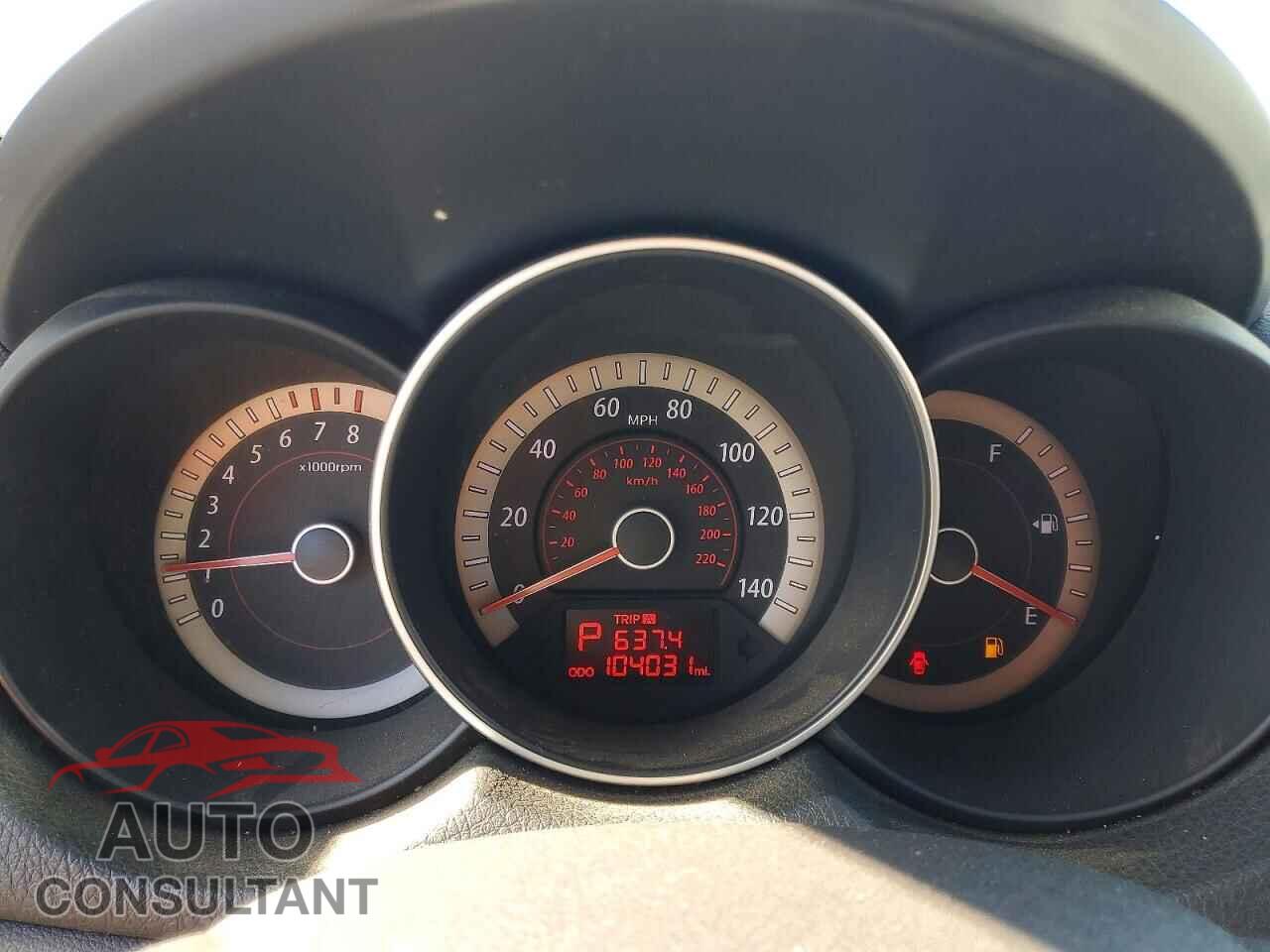 KIA FORTE 2010 - KNAFU4A2XA5134697