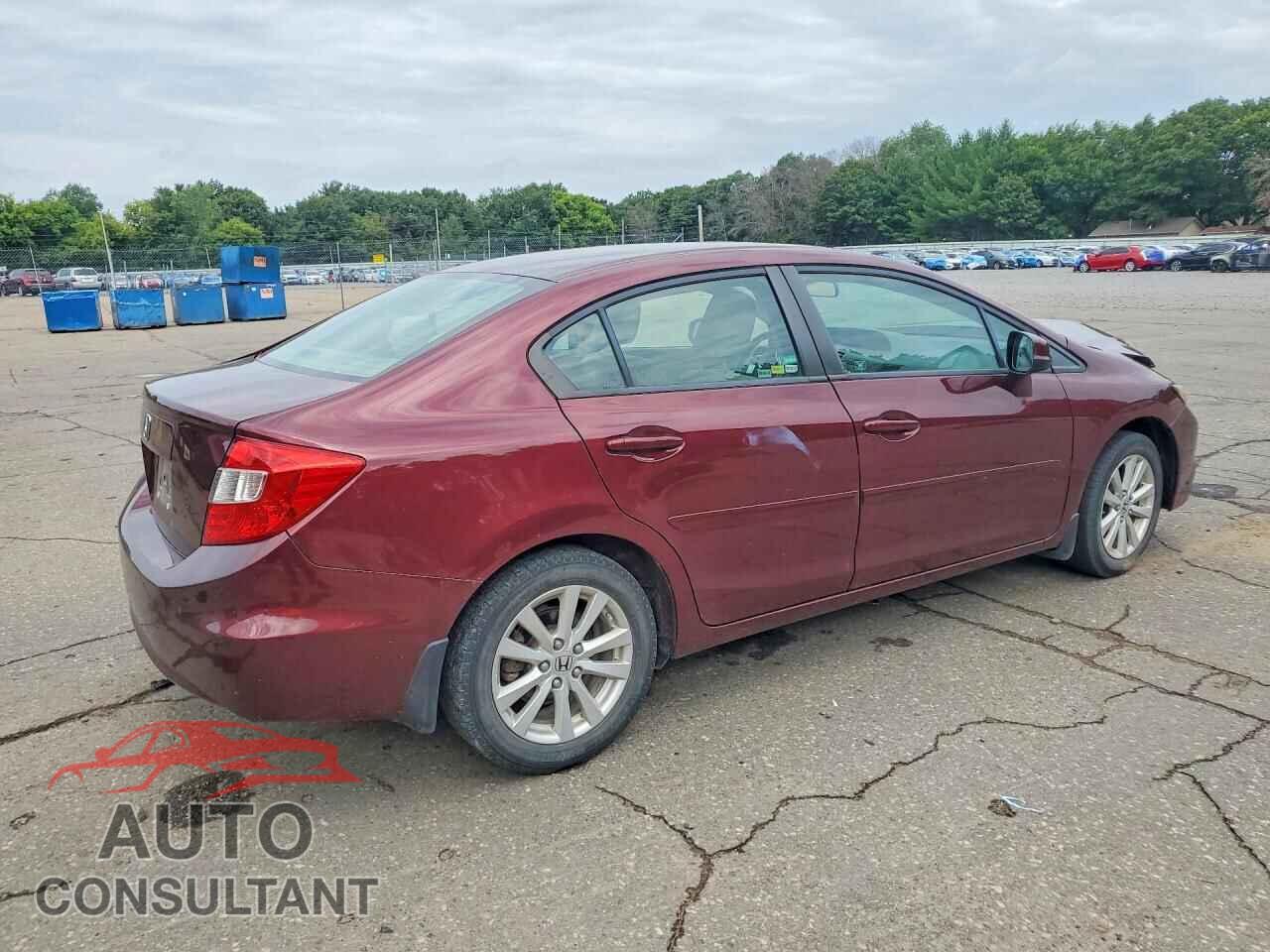 HONDA CIVIC 2012 - 19XFB2F86CE022786