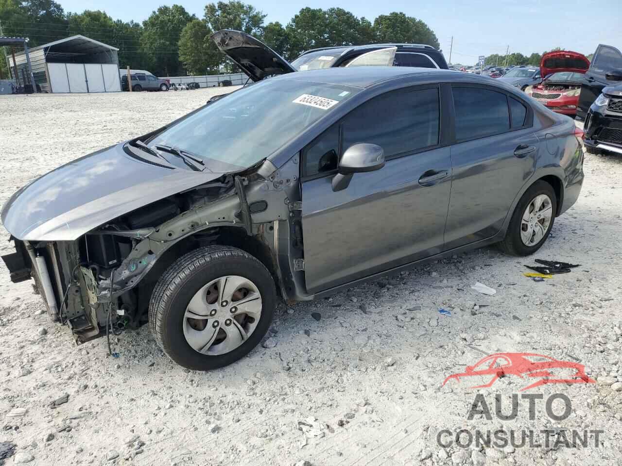 HONDA CIVIC 2013 - 19XFB2F55DE217916