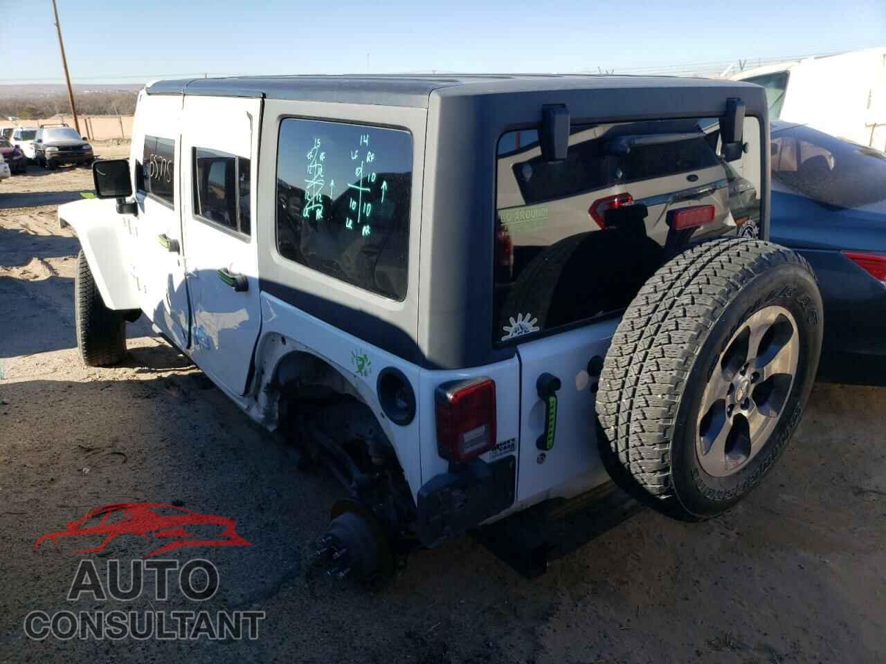 JEEP WRANGLER 2017 - 1C4BJWEG3HL658260