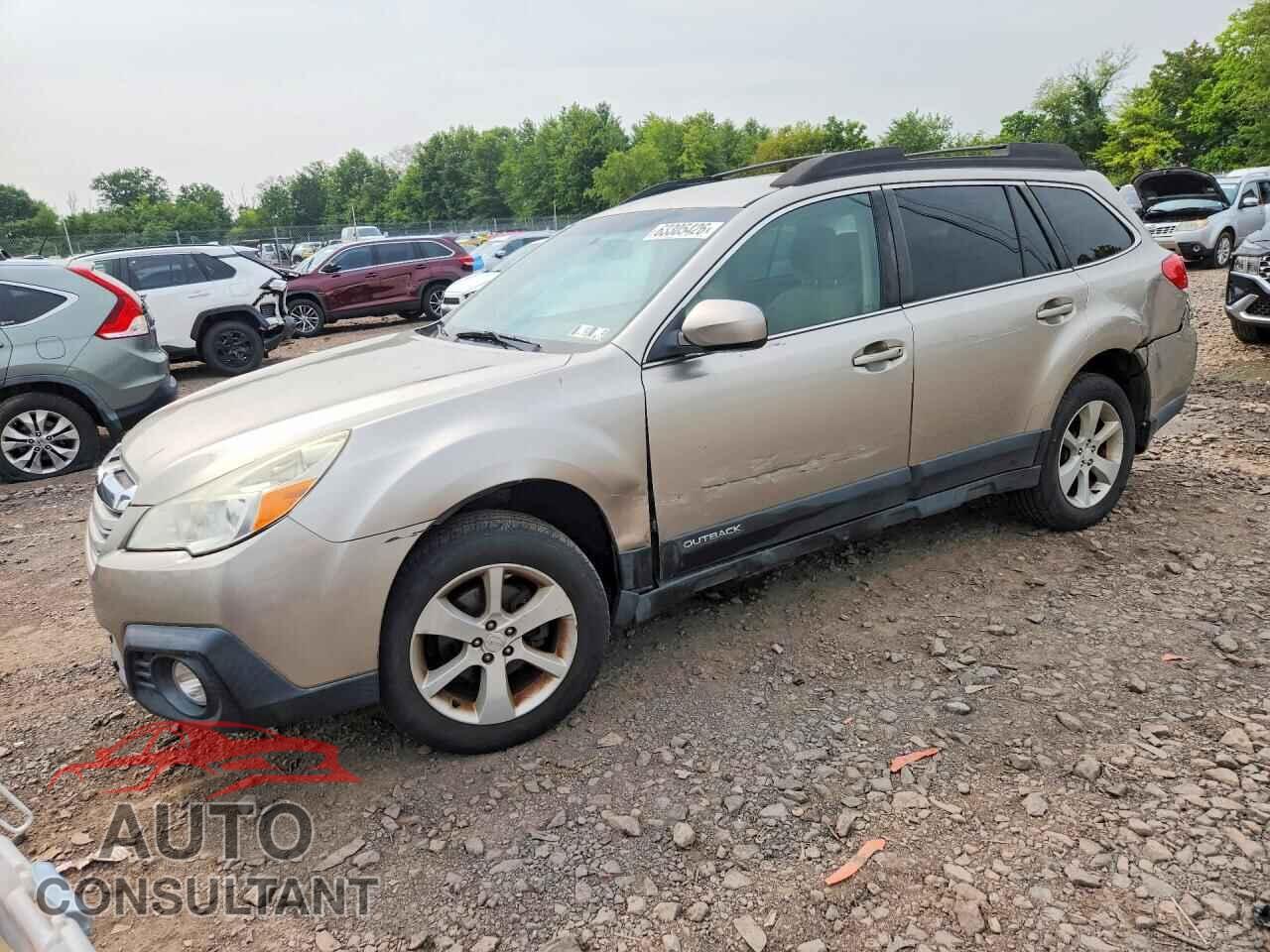 SUBARU OUTBACK 2014 - 4S4BRBCC5E3310534