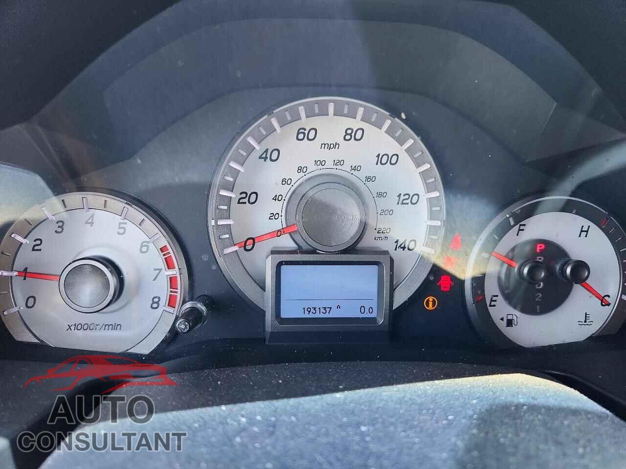 HONDA PILOT 2012 - 5FNYF3H93CB040519