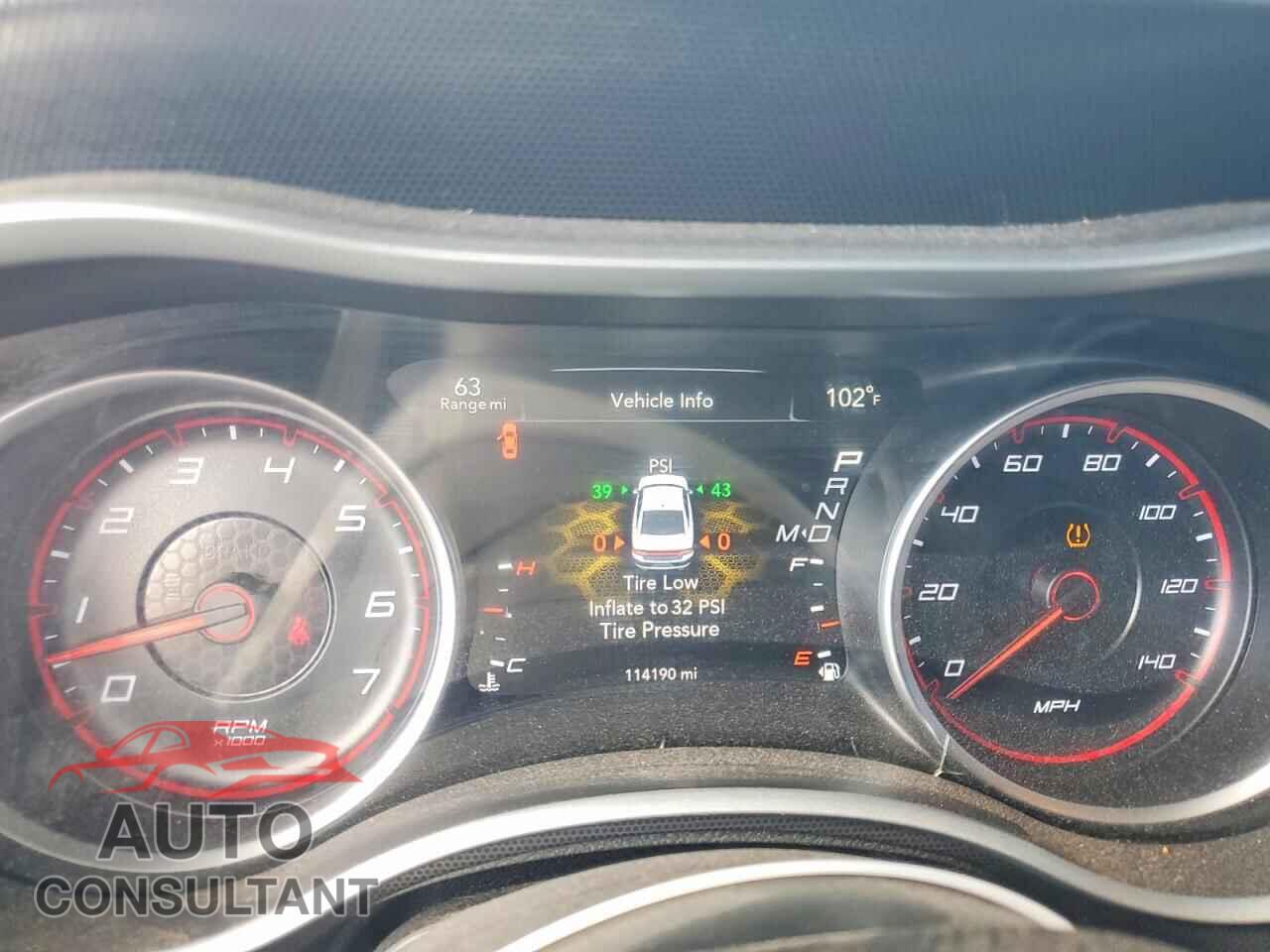 DODGE CHARGER 2017 - 2C3CDXHG5HH528642