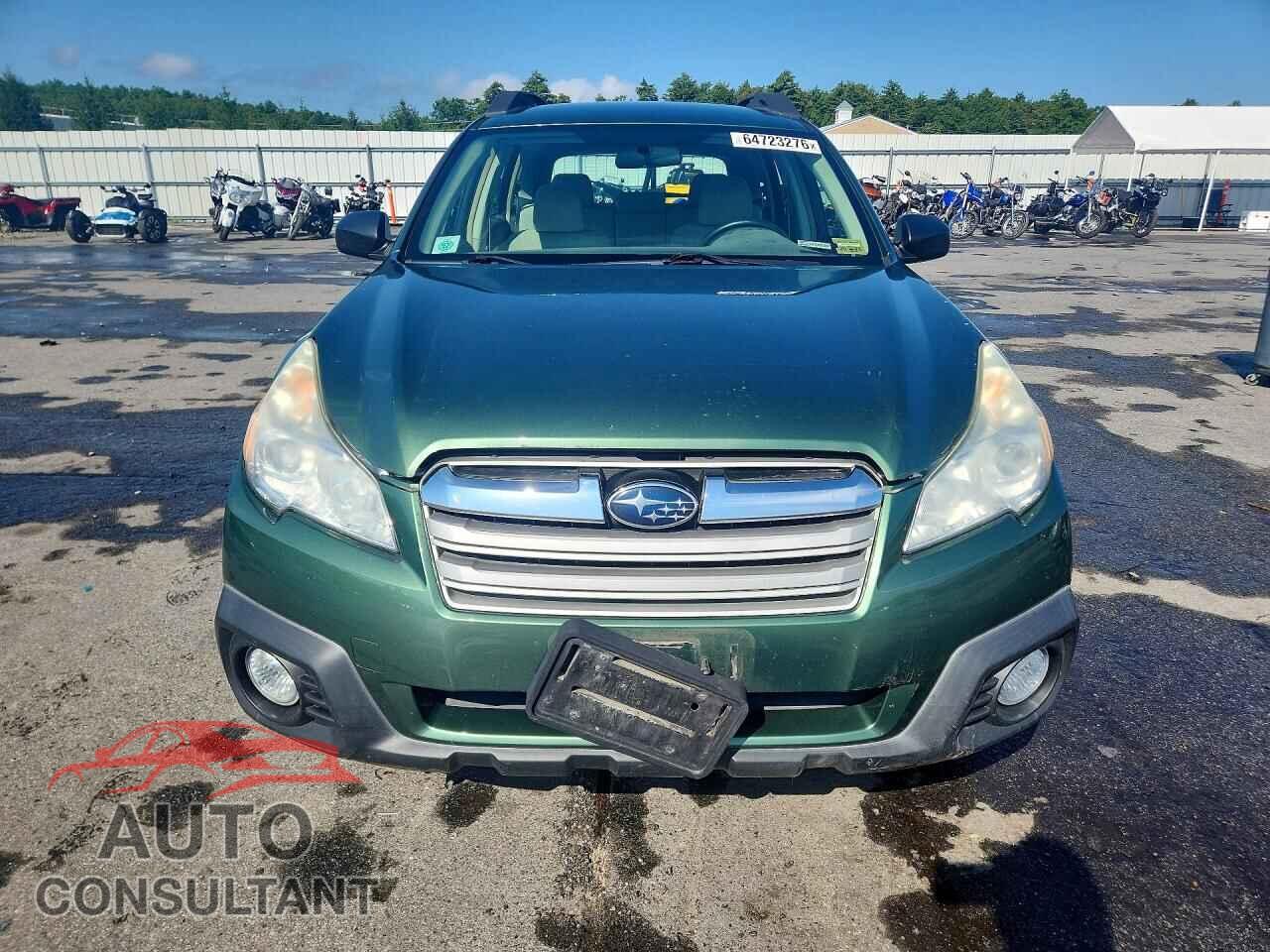 SUBARU OUTBACK 2014 - 4S4BRBACXE3249958