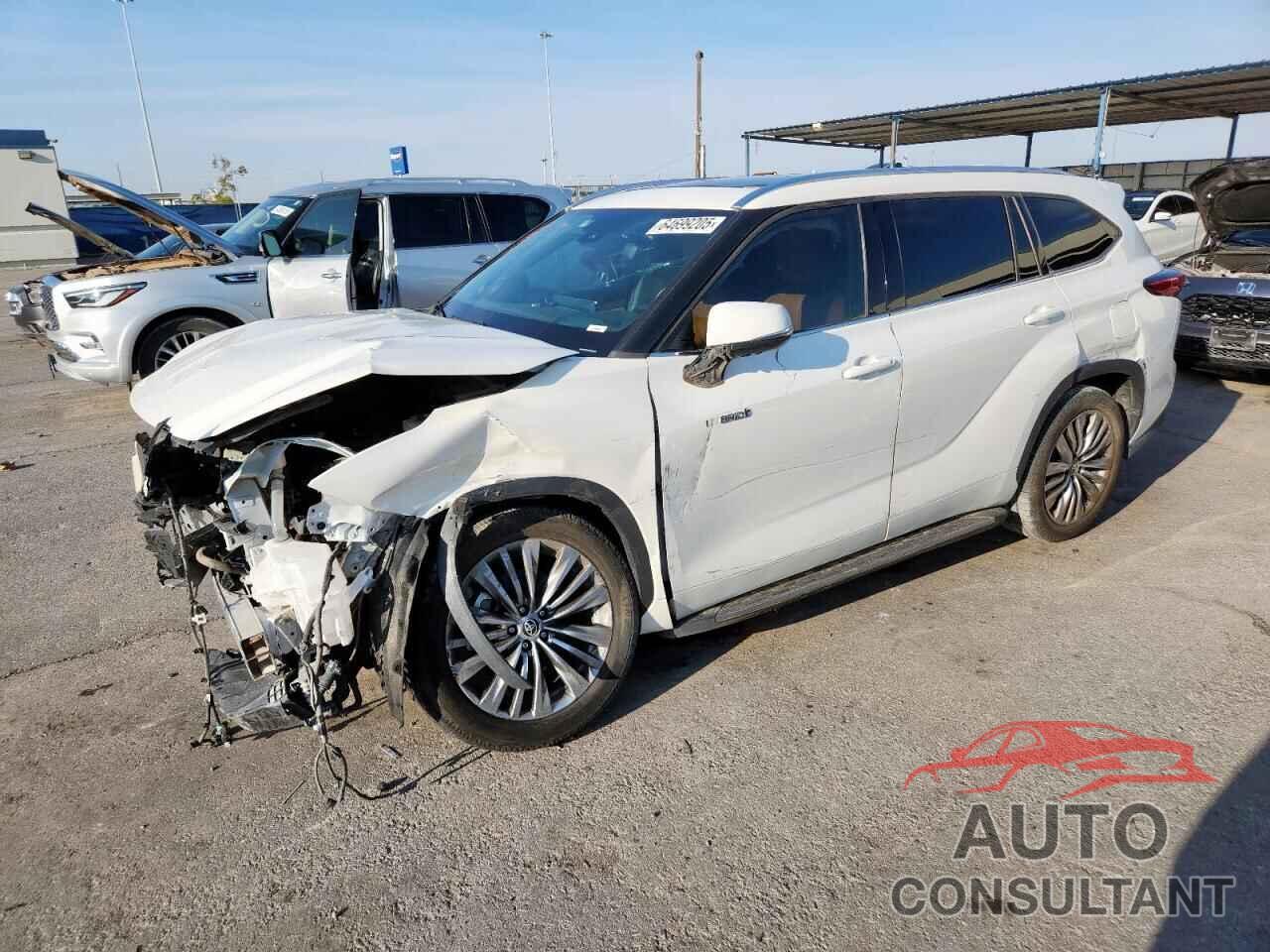 TOYOTA HIGHLANDER 2021 - 5TDFARAH6MS009448
