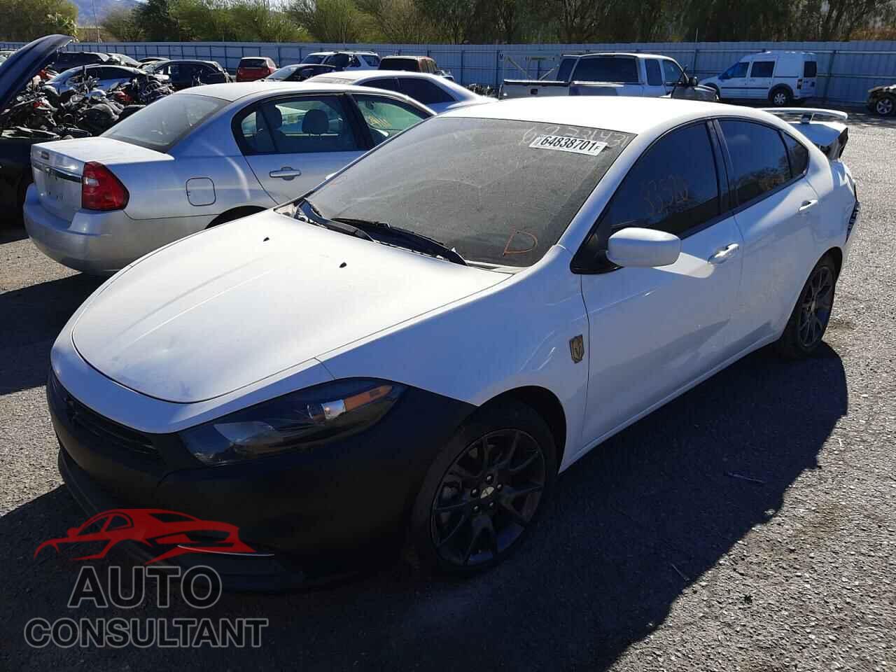 DODGE DART 2016 - 1C3CDFAA4GD750908