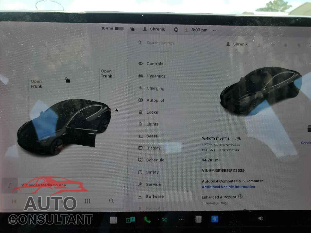 TESLA MODEL 3 2018 - 5YJ3E1EB5JF113539