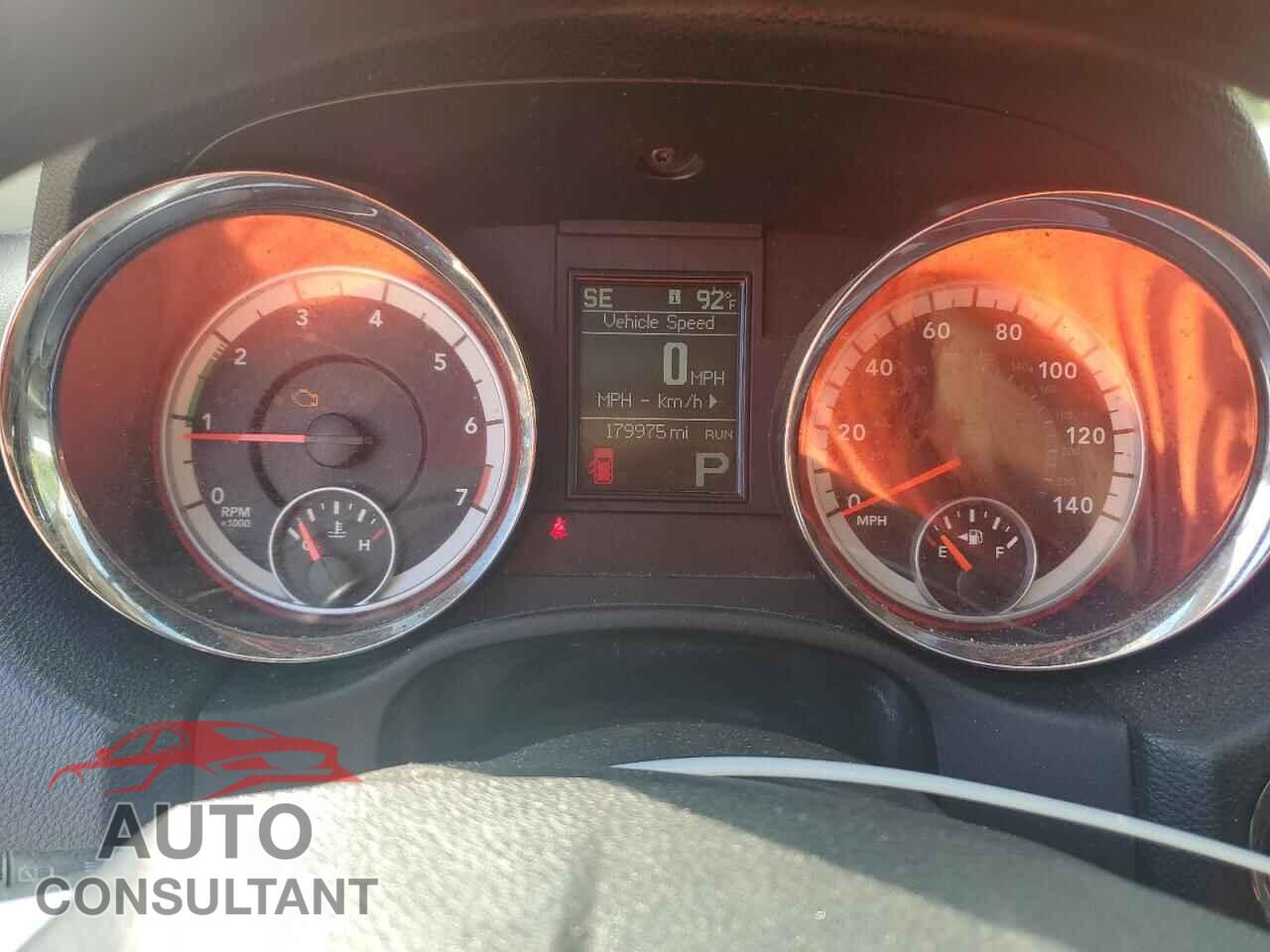 DODGE DURANGO 2012 - 1C4RDJAG9CC169904