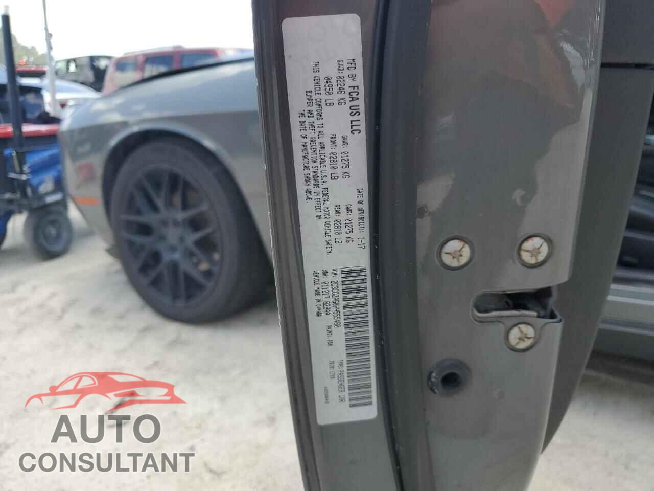 DODGE CHALLENGER 2017 - 2C3CDZAG0HH555480