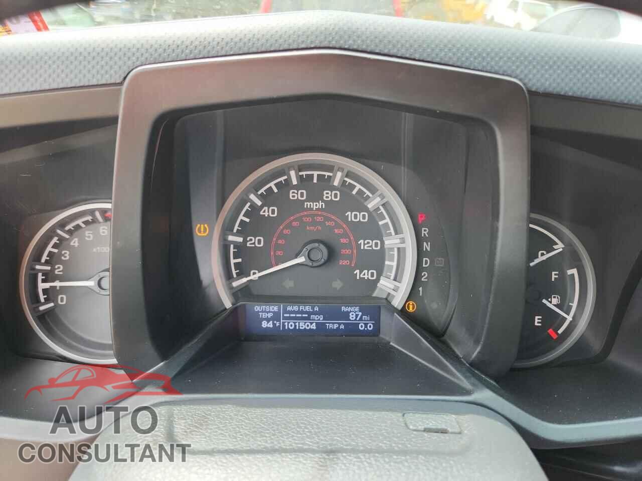 HONDA RIDGELINE 2012 - 5FPYK1F5XCB001093