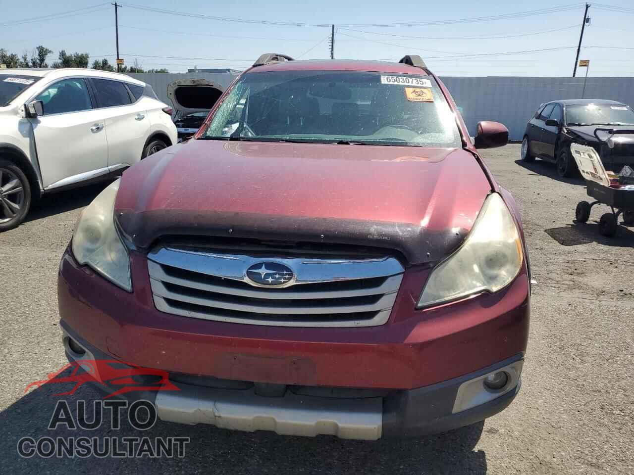 SUBARU OUTBACK 2011 - 4S4BRCLC5B3329022