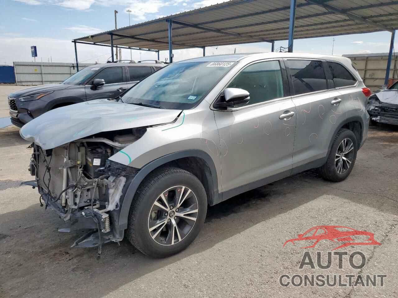 TOYOTA HIGHLANDER 2019 - 5TDZZRFH1KS299268
