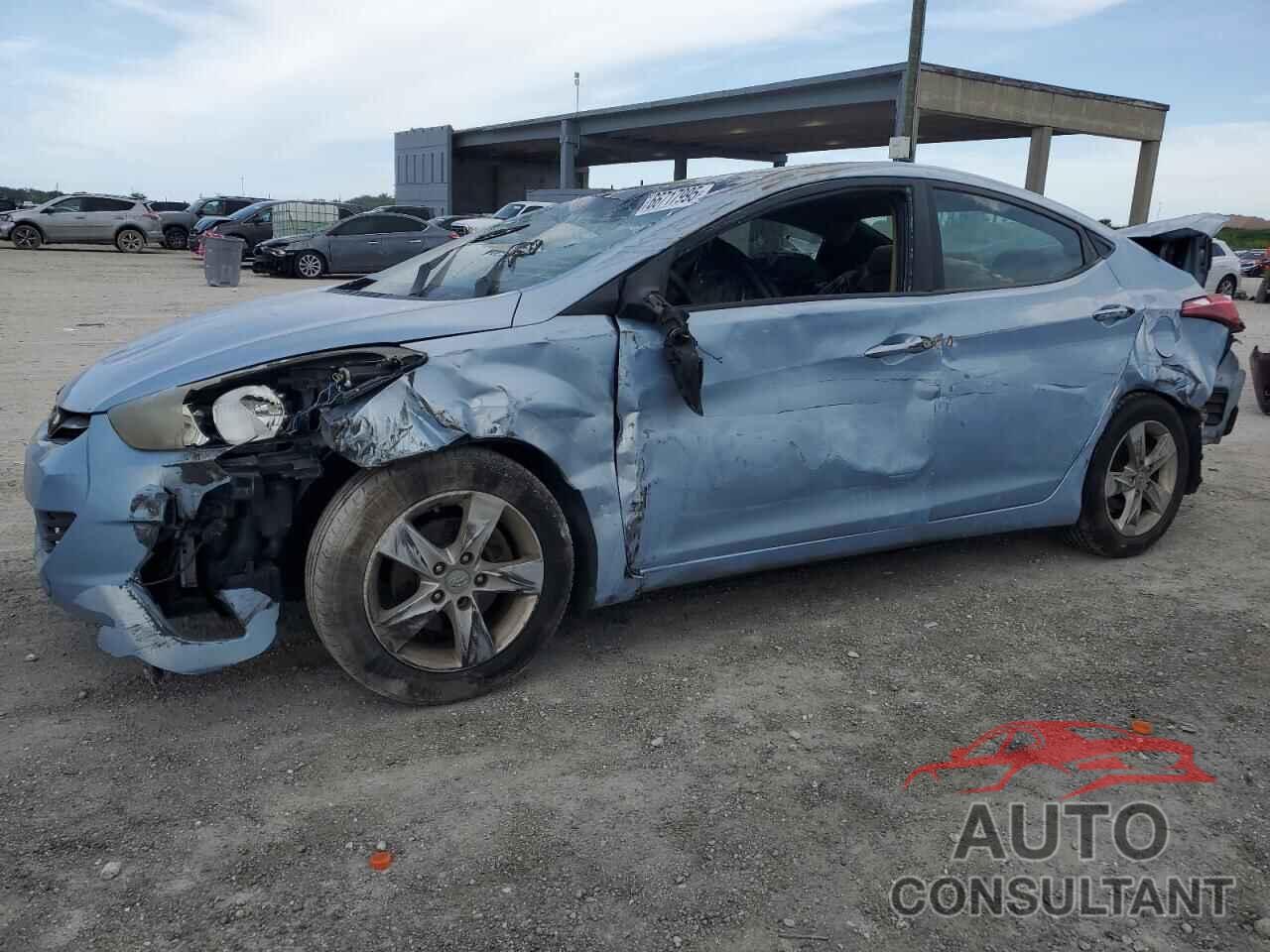 HYUNDAI ELANTRA 2012 - KMHDH4AE8CU176525