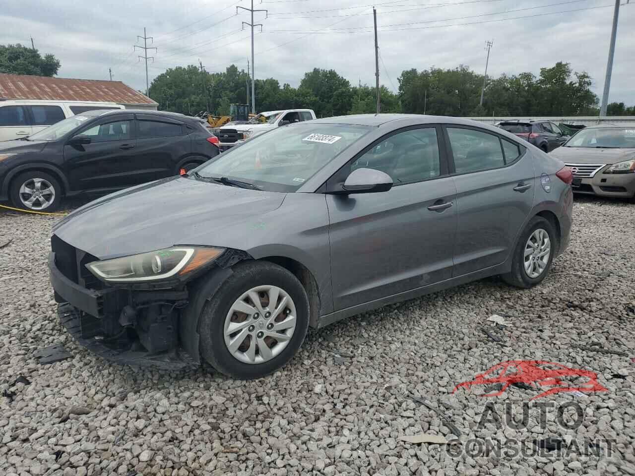HYUNDAI ELANTRA 2017 - KMHD74LF2HU093396