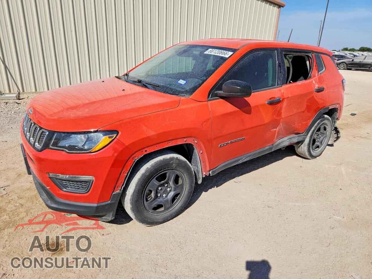 JEEP COMPASS 2018 - 3C4NJCAB8JT106964