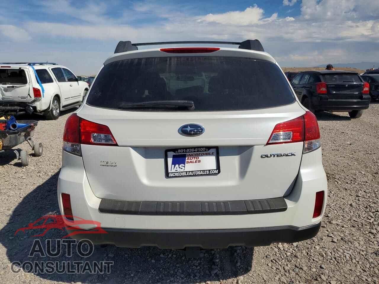 SUBARU OUTBACK 2012 - 4S4BRBCC2C3242156