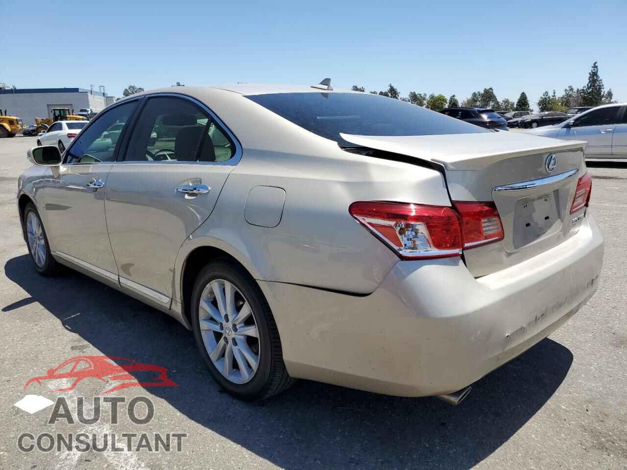 LEXUS ES350 2012 - JTHBK1EG4C2492327