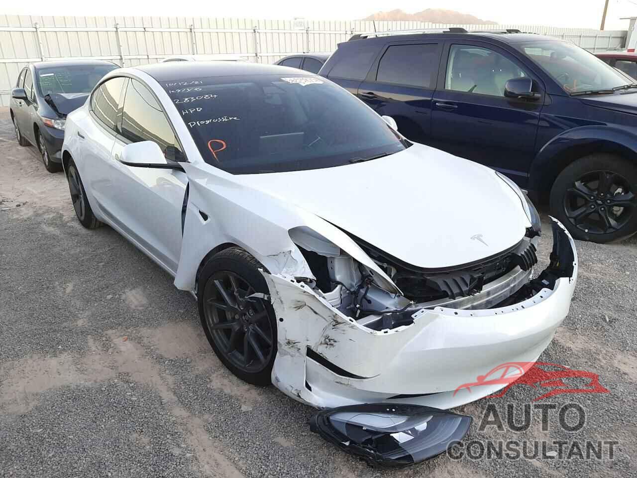 TESLA MODEL 3 2021 - 5YJ3E1EB1MF002023