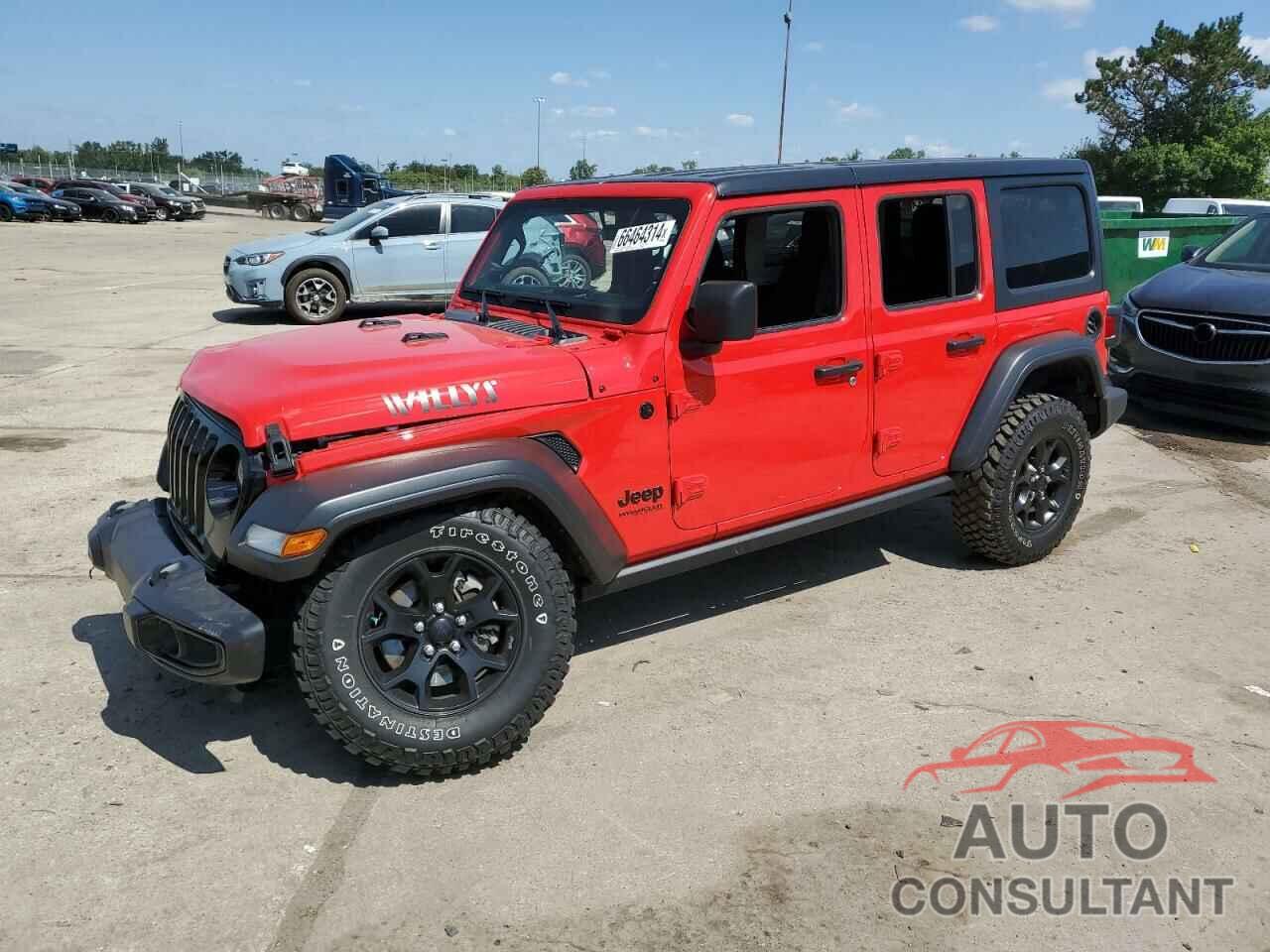 JEEP WRANGLER 2021 - 1C4HJXDN9MW599319