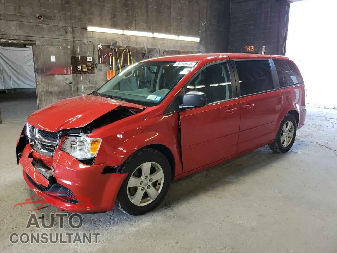 DODGE CARAVAN 2013 - 2C4RDGBG4DR804456