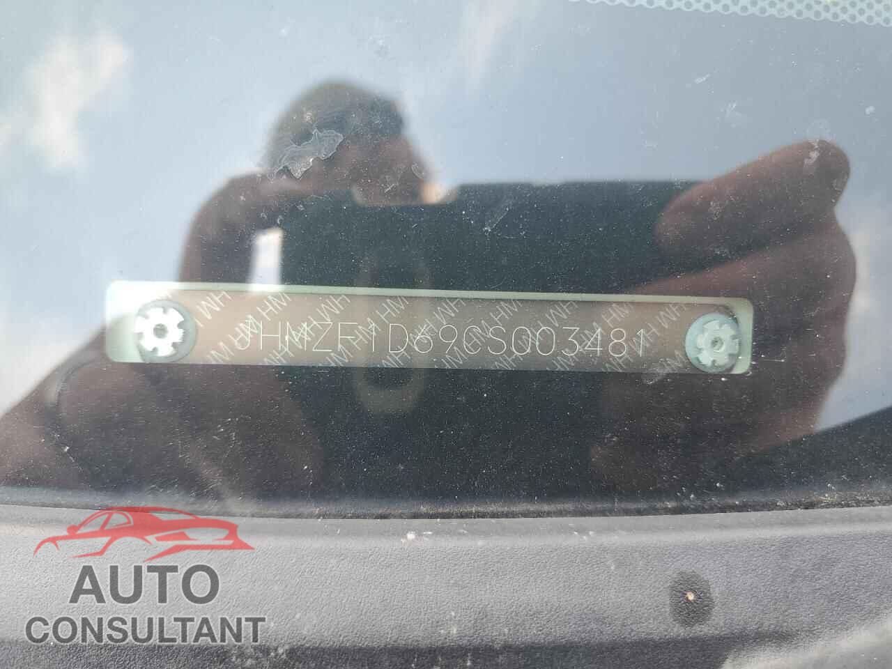 HONDA CRZ 2012 - JHMZF1D69CS003481