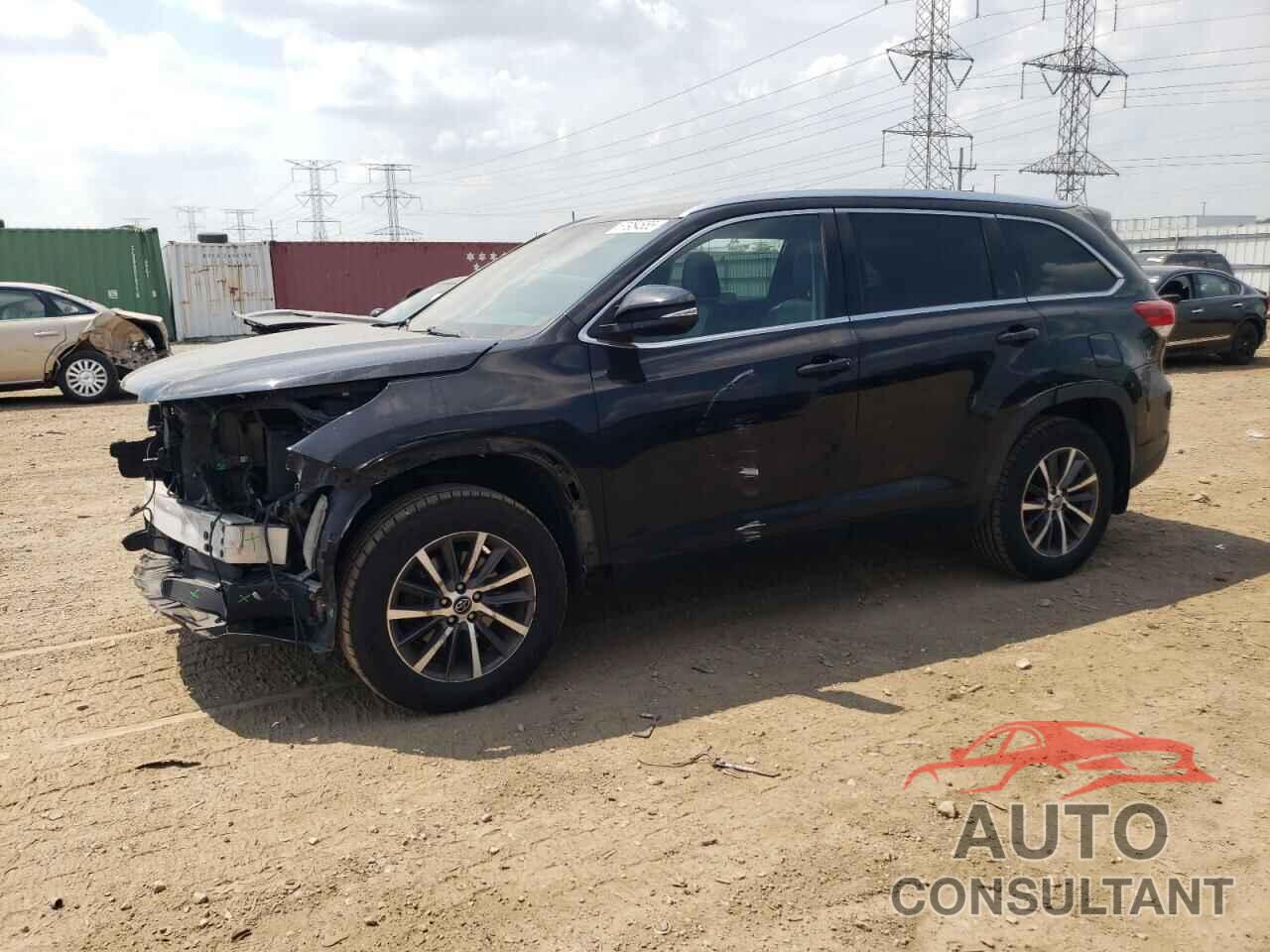 TOYOTA HIGHLANDER 2017 - 5TDJZRFH2HS510709